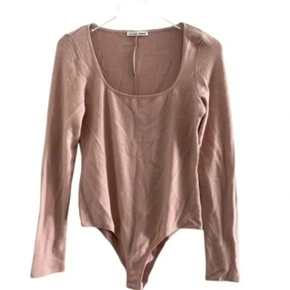 Reformation Bodysuit Pink XL B331 - Picture 1 of 5